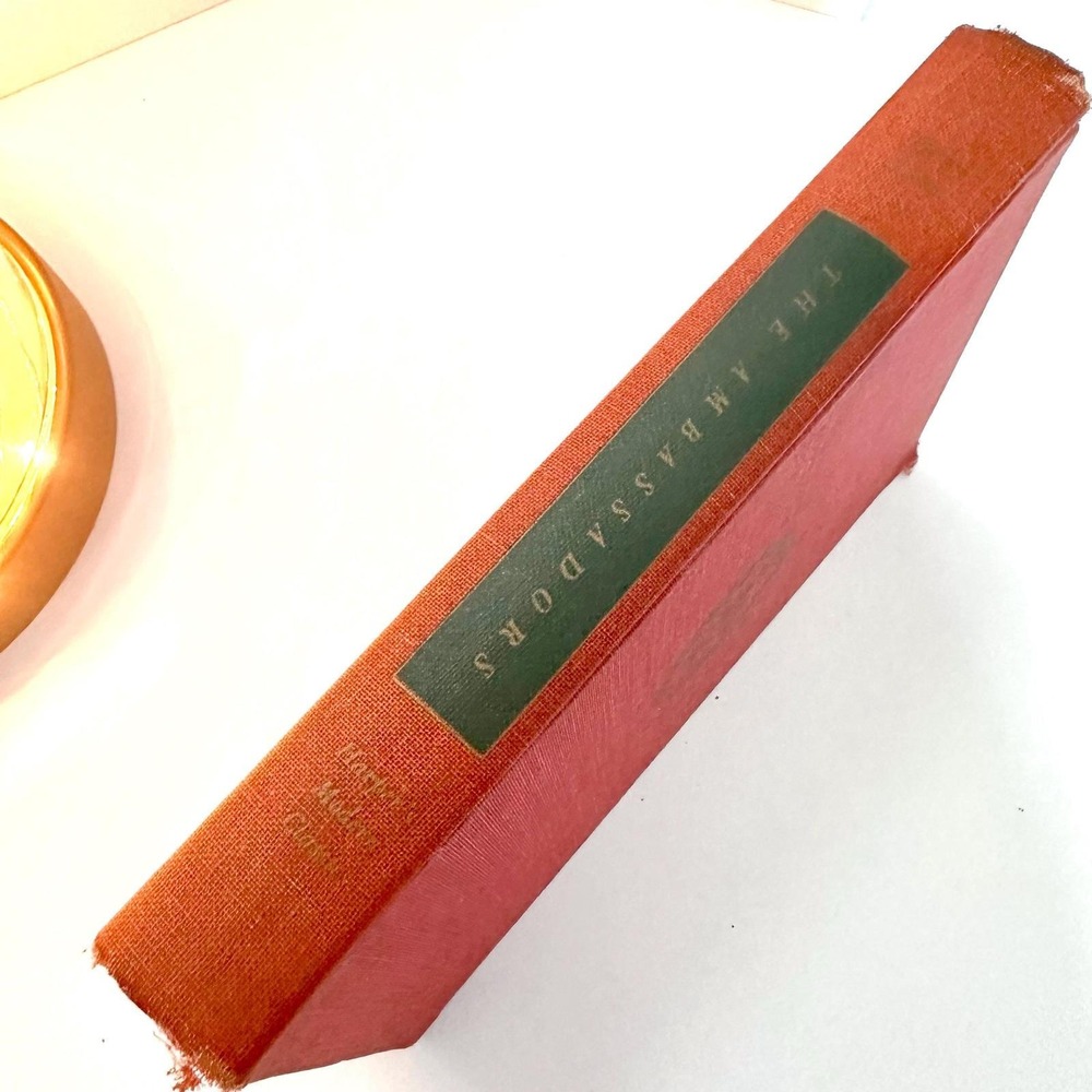 The Ambassadors Henry James 1948 Red Harper's Classics Hardcover Book Antique